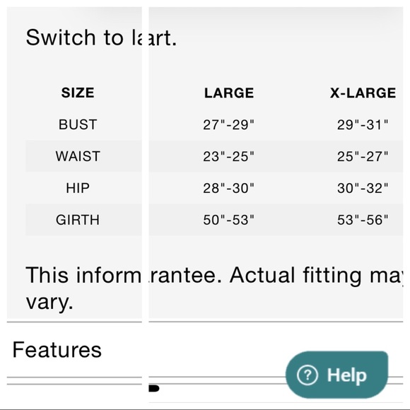 Perfect Balance Black Red Swirl Pattern Tank Leotard Large NEW NWT - Picture 9 of 9